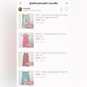 Bundle for aklosetmade